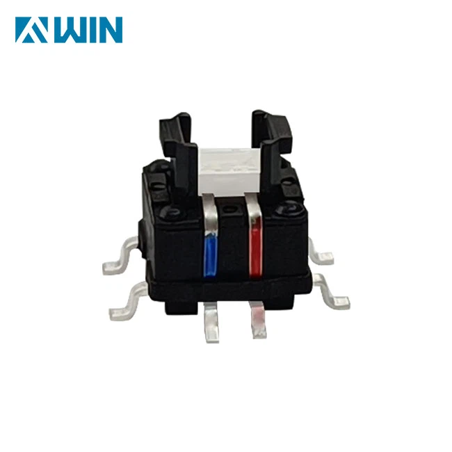 Illuminated Red-BlueLED Tact Switch